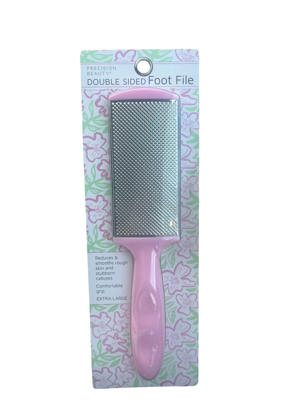 Pink Extra Large Double-Sided Foot File Pedicure Callus Remover XL